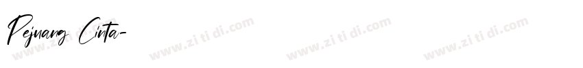 Pejuang Cinta字体转换